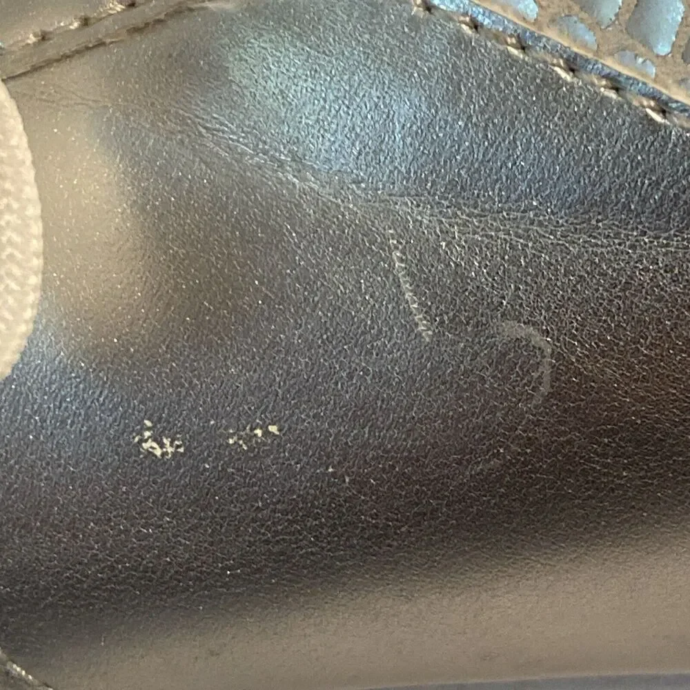 Zara Women’s Metallic Sneakers, Size 40‎ - Picture 10 of 11